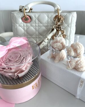 Mini Pink Forever Rose Box
